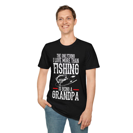 Fishing grandpaa Unisex Softstyle T-Shirt