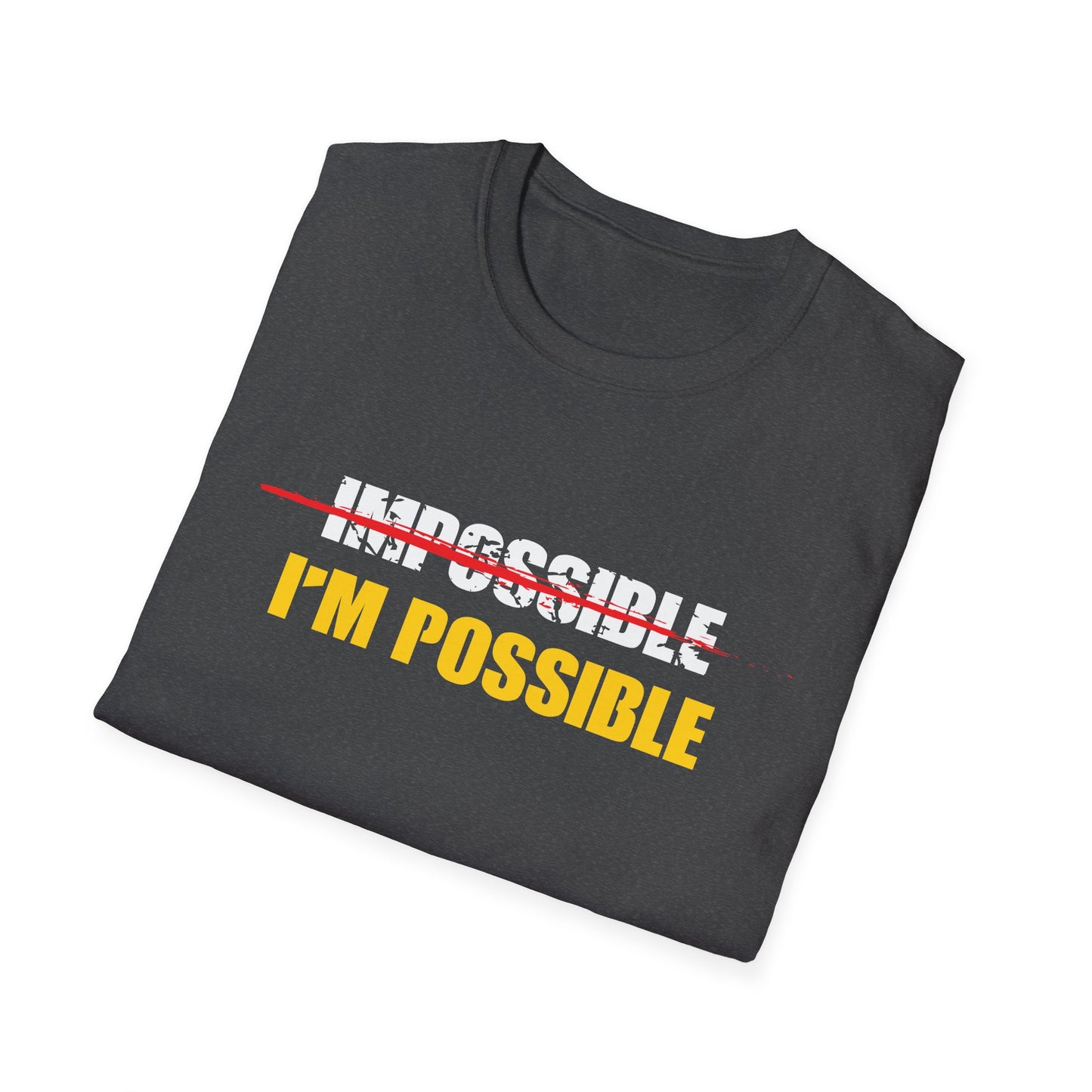 Impossible I'm possible Unisex Softstyle T-Shirt